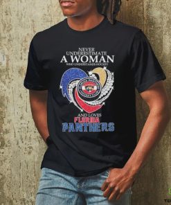 Official Never Underestimate A Woman Who Understands Hockey And Loves Florida Panthers Diamonds 2024 Stanley Cup Final Shirt