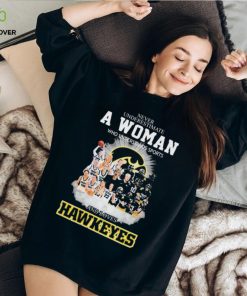 Official Never Underestimate A Woman Who Understands Sports And Loves Iowa Hawkeyes Shirt