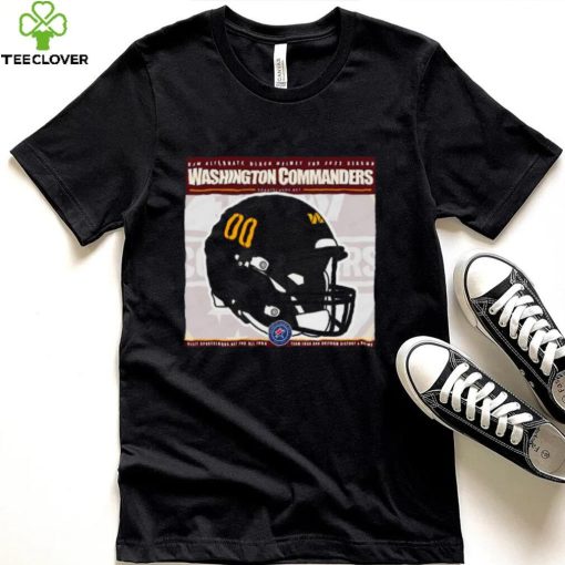 Official New Alternate black helmet for 2022 Season Washington Commanders hoodie, sweater, longsleeve, shirt v-neck, t-shirt