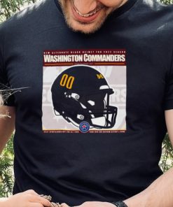 Official New Alternate black helmet for 2022 Season Washington Commanders hoodie, sweater, longsleeve, shirt v-neck, t-shirt