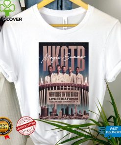 Official New Kids On The Block July 5 2024 The Kia Forum Los Angeles CA Poster Shirt