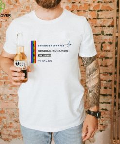 Official New Lockheed Martin General Dynamics Bea Systems Thales t shirt