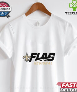 Official New Orleans Saints 2025 NFL Flag Regional Tournaments shirt