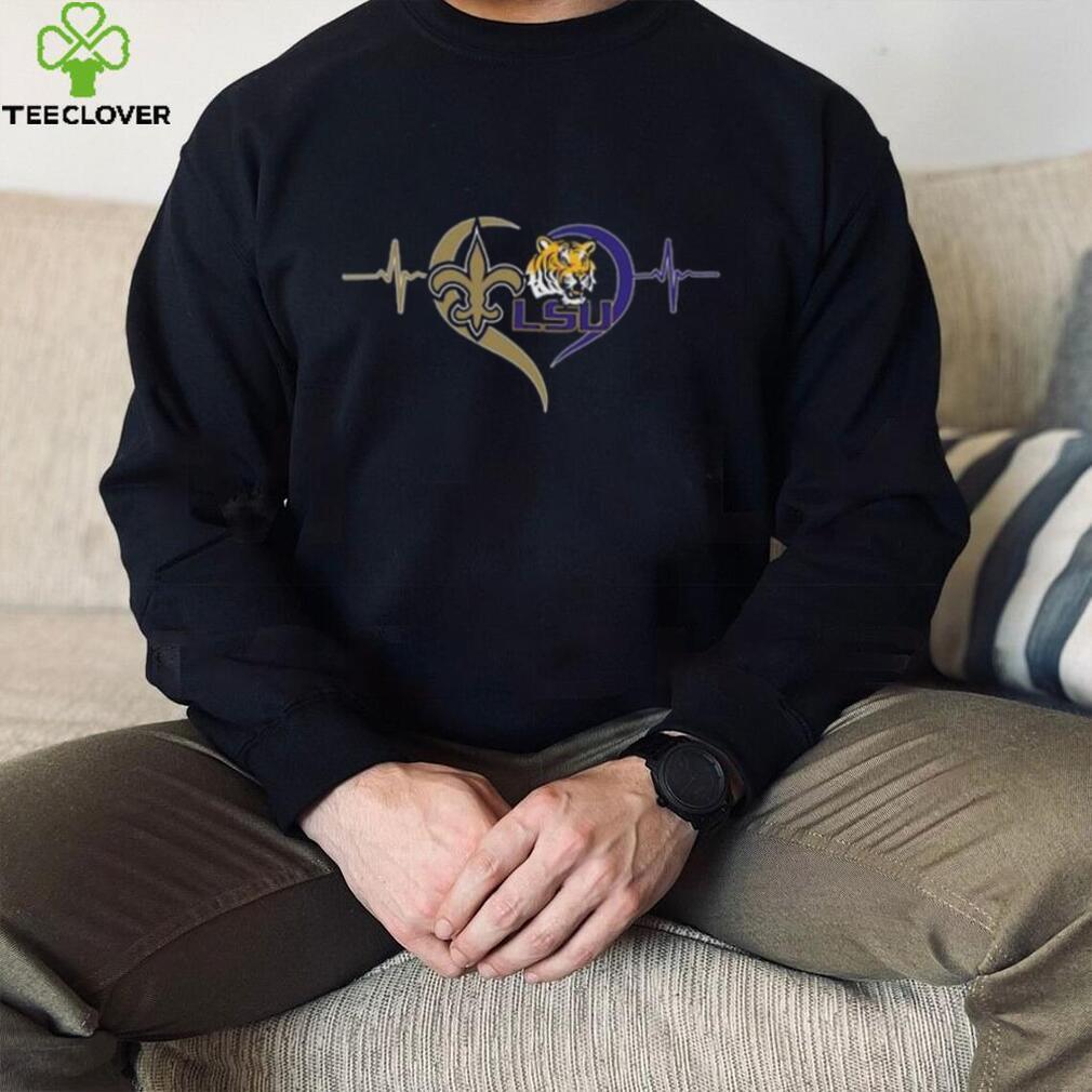 Official New Orleans Saints And LSU Tigers Unisex T Shirt Official New Orleans Saints And LSU Tigers Unisex T Shirt