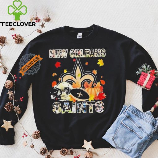 Official New Orleans Saints Autumn Tis The Season Fan shirt