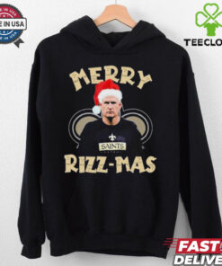Official New Orleans Saints Happy Rizz Mas T Shirt