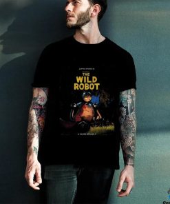 Official New Poster For The Wild Robot Releasing In Theaters On September 27 Vintage T Shirt