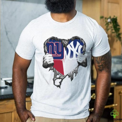 Official New York Giants And New York Yankees Inside Me T hoodie, sweater, longsleeve, shirt v-neck, t-shirt