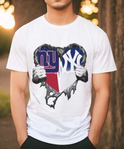 Official New York Giants And New York Yankees Inside Me T hoodie, sweater, longsleeve, shirt v-neck, t-shirt