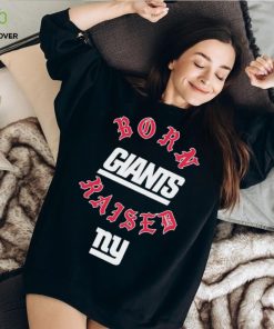 Official New York Giants Born X Raised Unisex T Shirt