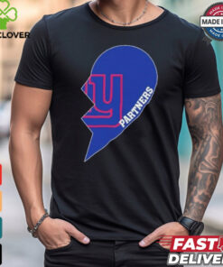 Official New York Giants Vikings Partners Half Heart Shirt