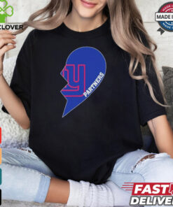 Official New York Giants Vikings Partners Half Heart Shirt
