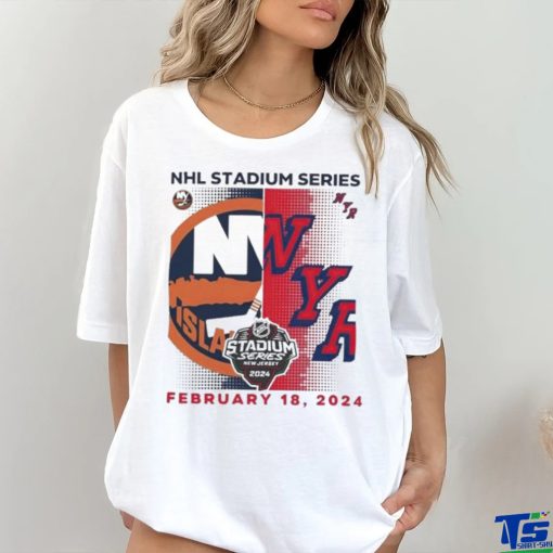 Official New York Islanders vs. New York Rangers 2024 NHL Stadium Series shirt