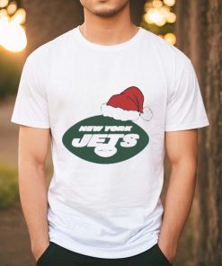Official New York Jets Santa Logo Christmas Holiday Shirt