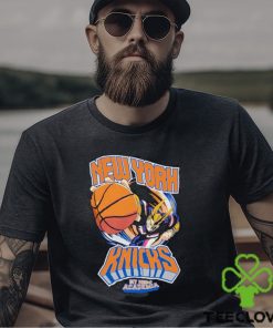 Official New York Knicks Hyperfly Unisex NBA x My Hero Academia All Might Smash T Shirt