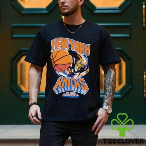 Official New York Knicks Hyperfly Unisex NBA x My Hero Academia All Might Smash T Shirt