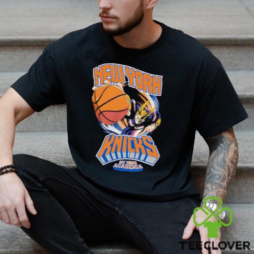 Official New York Knicks Hyperfly Unisex NBA x My Hero Academia All Might Smash T Shirt