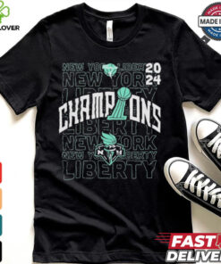 Official New York Liberty 2024 WNBA Finals Champions Evolve Pullover Shirt