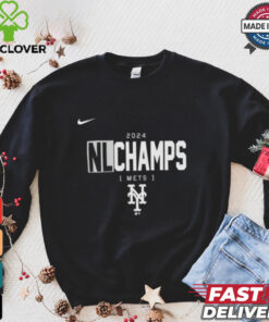 Official New York Mets 2024 Nl National League Champions Logo Shirt