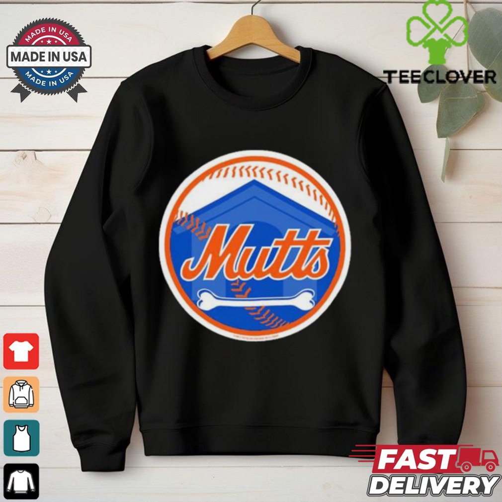 Official New York Mets Mutts Baseball Logo 2024 T shirt Official New York Mets Mutts Baseball Logo 2024 T shirt