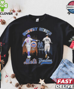 Official New York Mets x New York Yankees Signature Unisex T Shirt