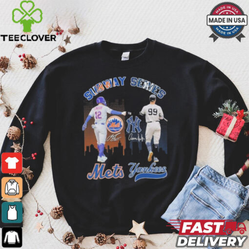 Official New York Mets x New York Yankees Signature Unisex T Shirt