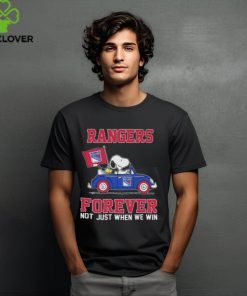 Official New York Rangers Love Snoopy Forever Fan T Shirt