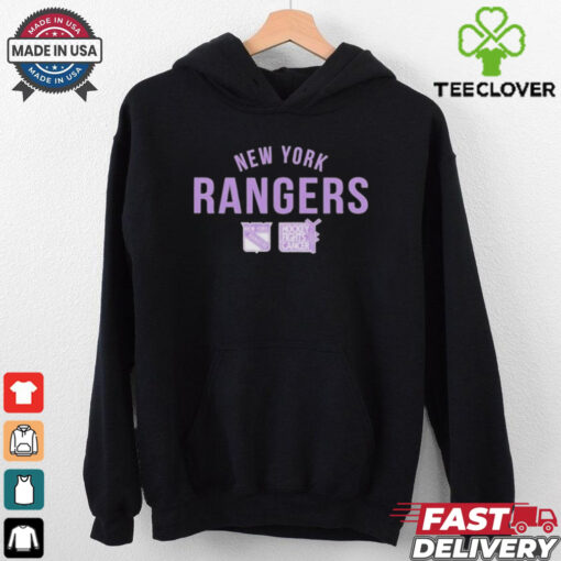 Official New York Rangers Richmond Resilient Hockey Fights Cancer Shirt