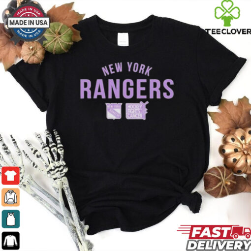 Official New York Rangers Richmond Resilient Hockey Fights Cancer Shirt