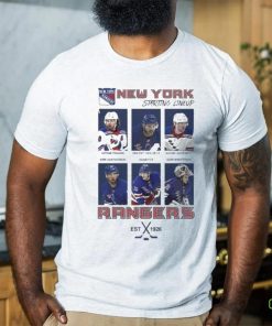 Official New York Rangers Starting Lineup Shirt