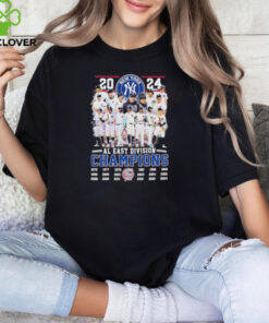 Official New York Yankees Baseball Team 2024 AL East Champions Shirt 2 Official New York Yankees Baseball Team 2024 AL East Champions Shirt