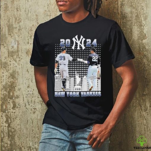Official New York Yankees Juan Soto And Aaron Judge 2024 Signature Shirt