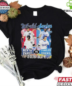 Official New York Yankees Los Angeles Dodgers World Series 2024 T Shirt 3 Official New York Yankees Los Angeles Dodgers World Series 2024 T Shirt