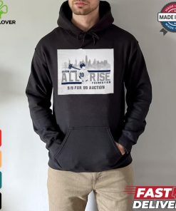 Official New York Yankees MLB Aaron Judge All Rise Foundation 9 9 For 99 Auction t shirt