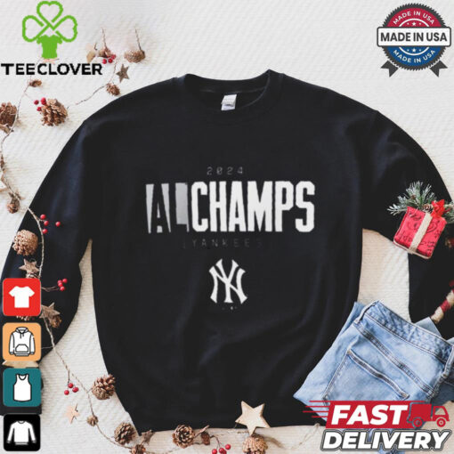 Official New York Yankees MLB Baseball 2024 American League Champions Logo t hoodie, sweater, longsleeve, shirt v-neck, t-shirt