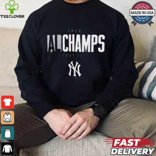 Official New York Yankees MLB Baseball 2024 American League Champions Logo t hoodie, sweater, longsleeve, shirt v-neck, t-shirt