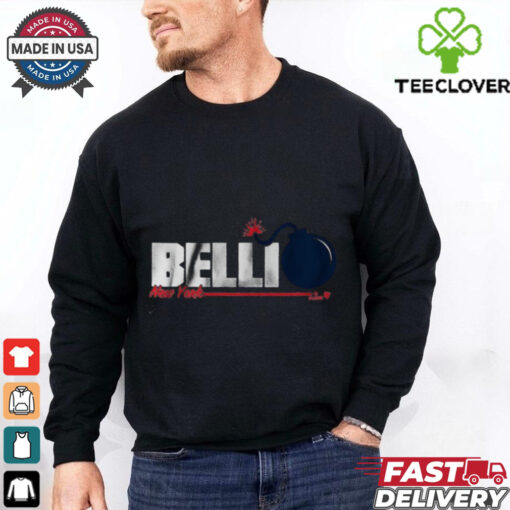 Official New York Yankees MLB Cody Bellinger Belli Bomb New York   2D T Shirt