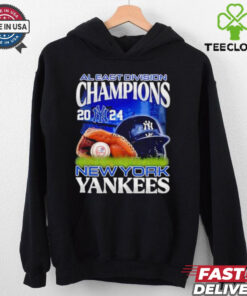 Official New York Yankees NL East Champions we own the ear helmet hoodie, sweater, longsleeve, shirt v-neck, t-shirt