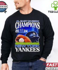 Official New York Yankees NL East Champions we own the ear helmet hoodie, sweater, longsleeve, shirt v-neck, t-shirt