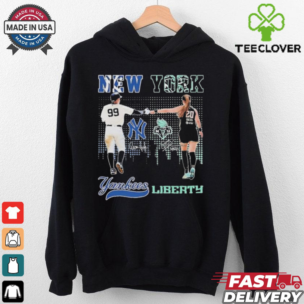 Official New York Yankees New York Liberty Pride Of New Yorker T Shirt Official New York Yankees New York Liberty Pride Of New Yorker T Shirt