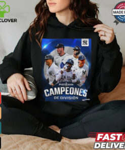 Official New York Yankees Postseason Campeones De Division 2024 Shirt
