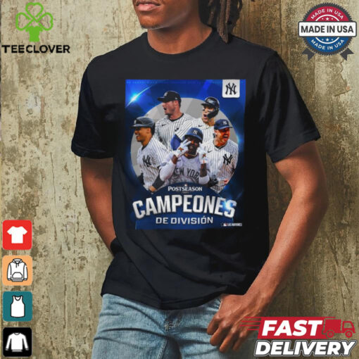 Official New York Yankees Postseason Campeones De Division 2024 Shirt