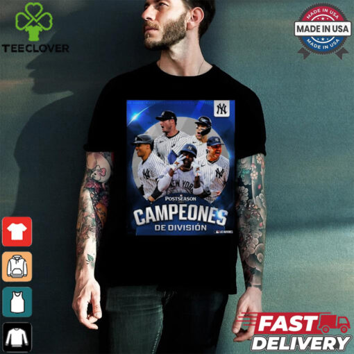 Official New York Yankees Postseason Campeones De Division 2024 Shirt