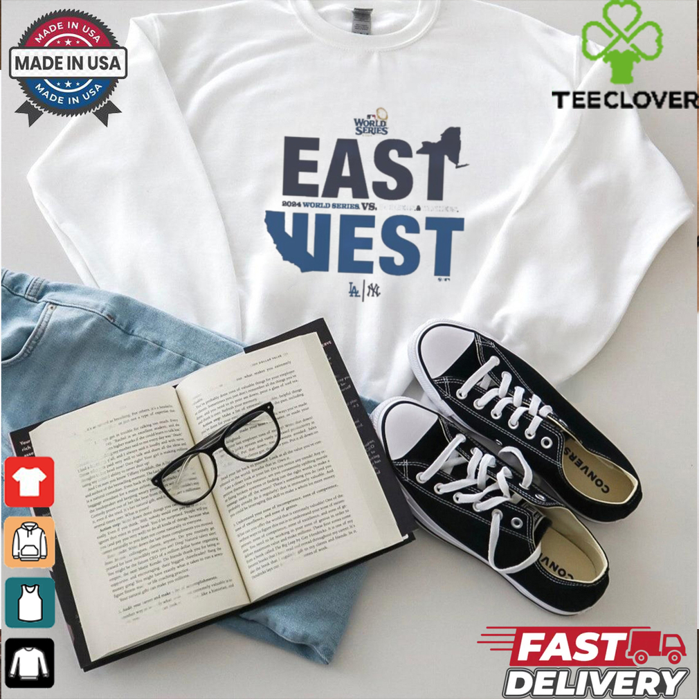 Official New York Yankees Vs. Los Angeles Dodgers Mlb Dueling 2024 World Series Shirt Official New York Yankees Vs. Los Angeles Dodgers Mlb Dueling 2024 World Series Shirt