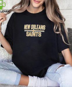 Official New orleans saints starter mesh team graphic 2024 shirt