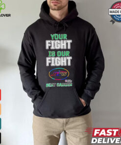 Official New york jets your fight is our fight beat cancer T hoodie, sweater, longsleeve, shirt v-neck, t-shirt