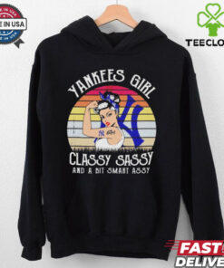 Official New york yankees girl classy sassy and a bit smart assy Shirt