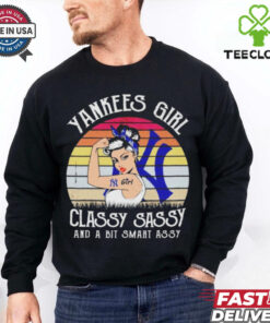 Official New york yankees girl classy sassy and a bit smart assy Shirt