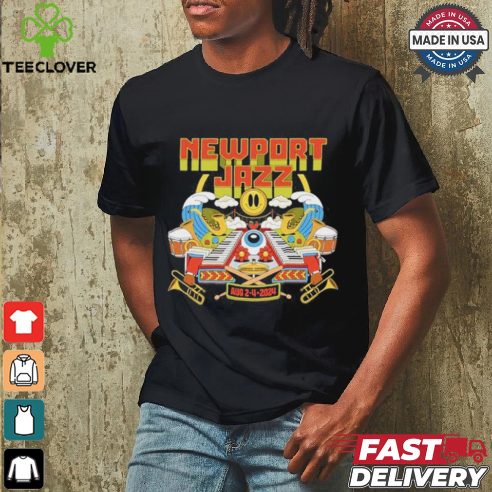 Official Newport Jazz 2024 T Shirt Official Newport Jazz 2024 T Shirt