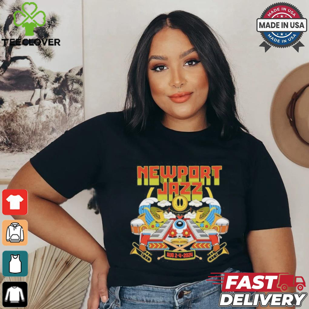 Official Newport Jazz 2024 T Shirt Official Newport Jazz 2024 T Shirt